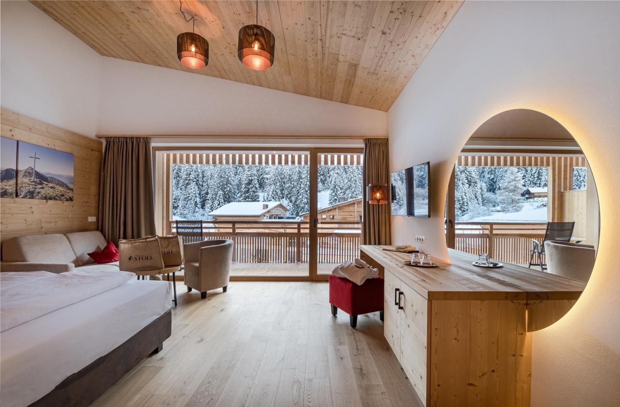 Alpine Nature Hotel Stoll Planca di Sopra Buitenkant foto